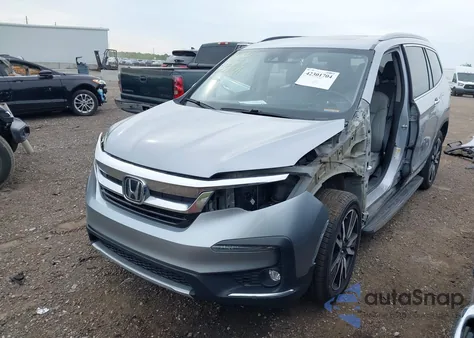 2019 Honda Pilot Elite из США, поврежденный, VIN 5FNYF6H01KB000991